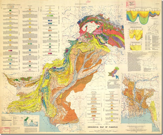Geological Map of Pakistan